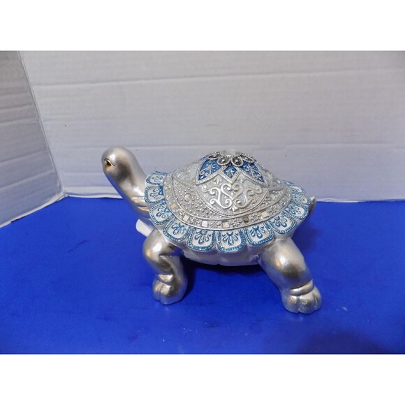 NEW Fancy Turtle Tortoise Figurine Statue Home Decor - Picture 4 of 7